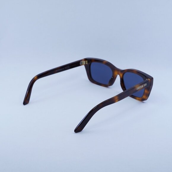 ?️ New Dior DIORMIDNIGHT S3I 26B0 Sunglasses - Honey Havana Frame, Blue Frame main image 8